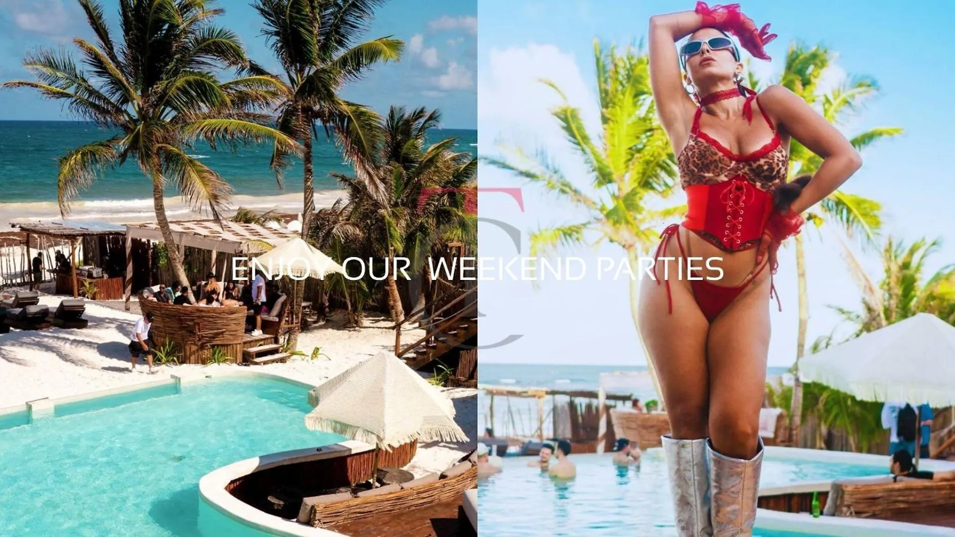 Private Pool Apartment In Tulum Hotel Zone - Beach Club