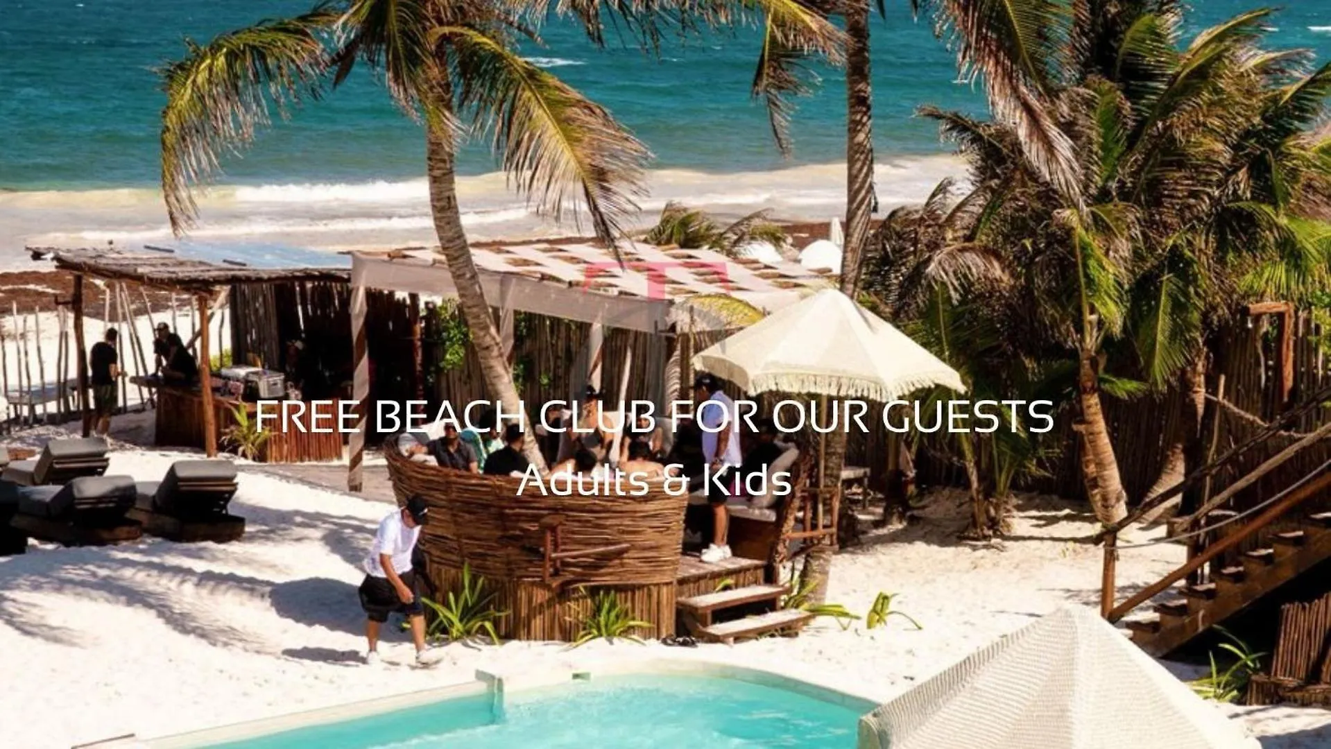 Private Pool Apartment In Tulum Hotel Zone - Beach Club 0*,