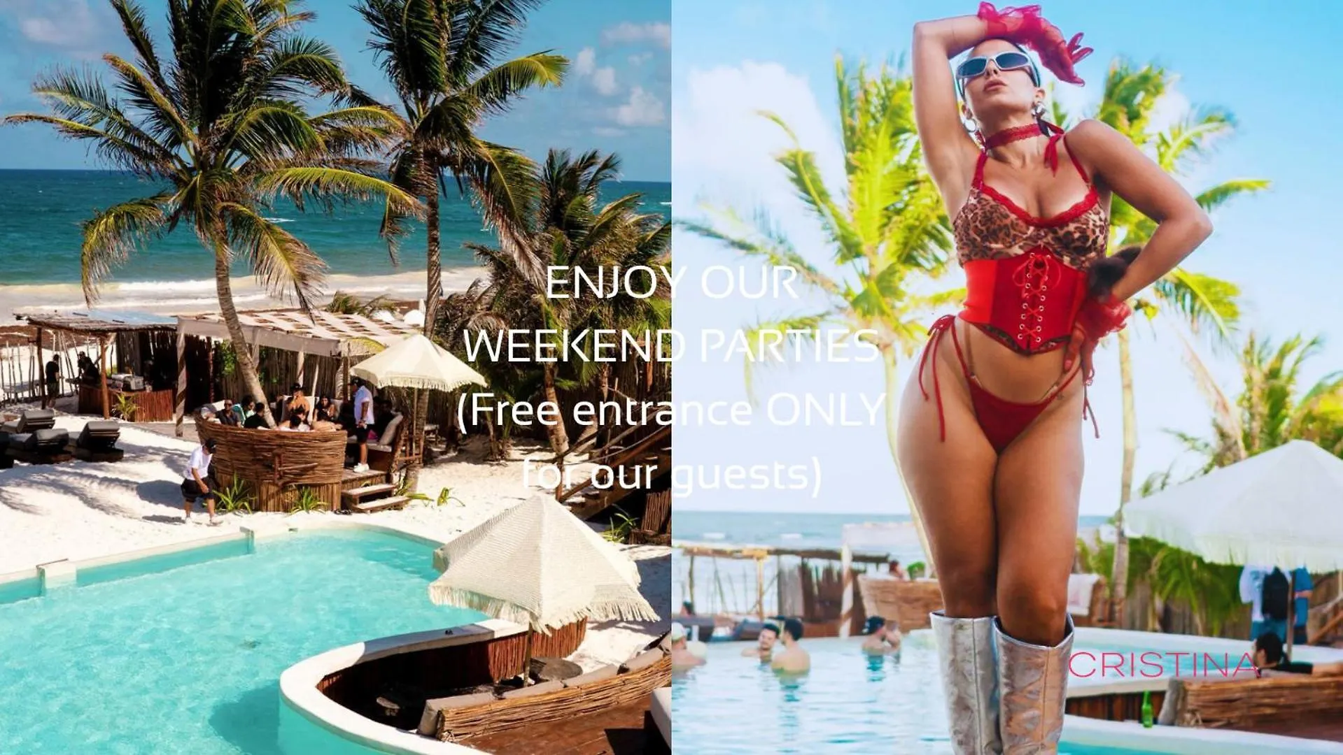 Private Pool Apartment In Tulum Hotel Zone - Beach Club